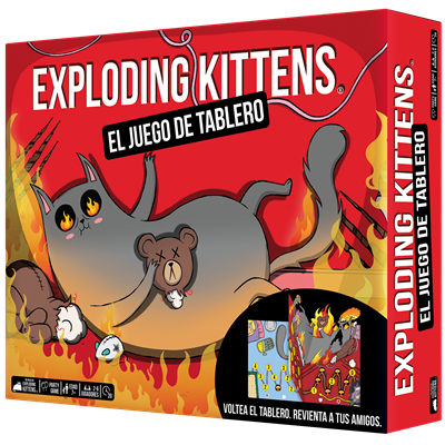 EXPLODING KITTENS: EL JUEGO DE TABLERO