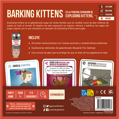 EXPLODING KITTENS: BARKING KITTENS