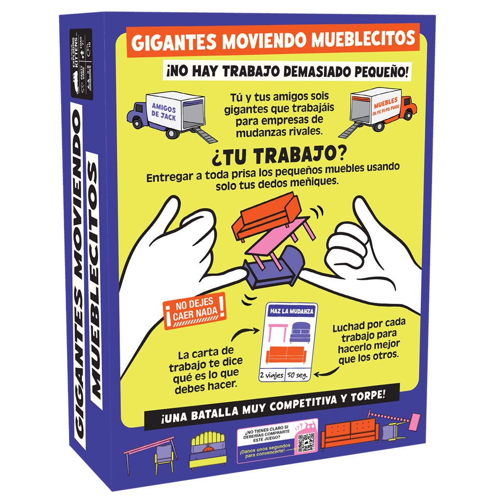 GIGANTES MOVIENDO MUEBLECITOS