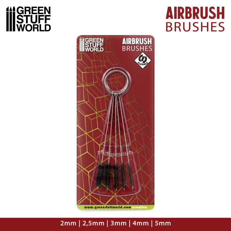 GSW: SET DE LIMPIEZA AEROGRAFO - ESCOBILLAS