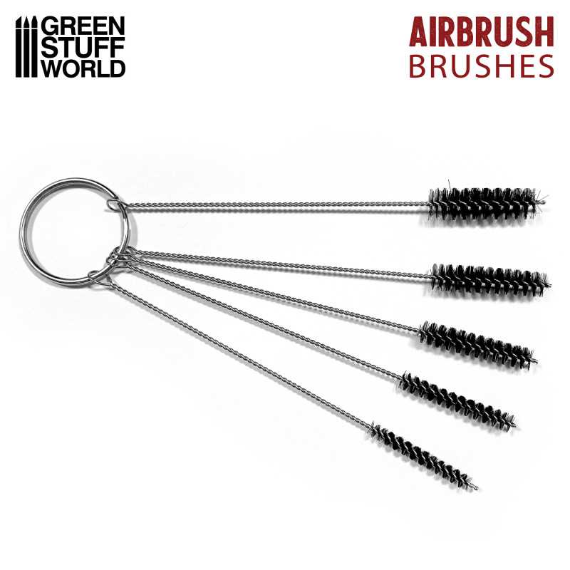 GSW: SET DE LIMPIEZA AEROGRAFO - ESCOBILLAS