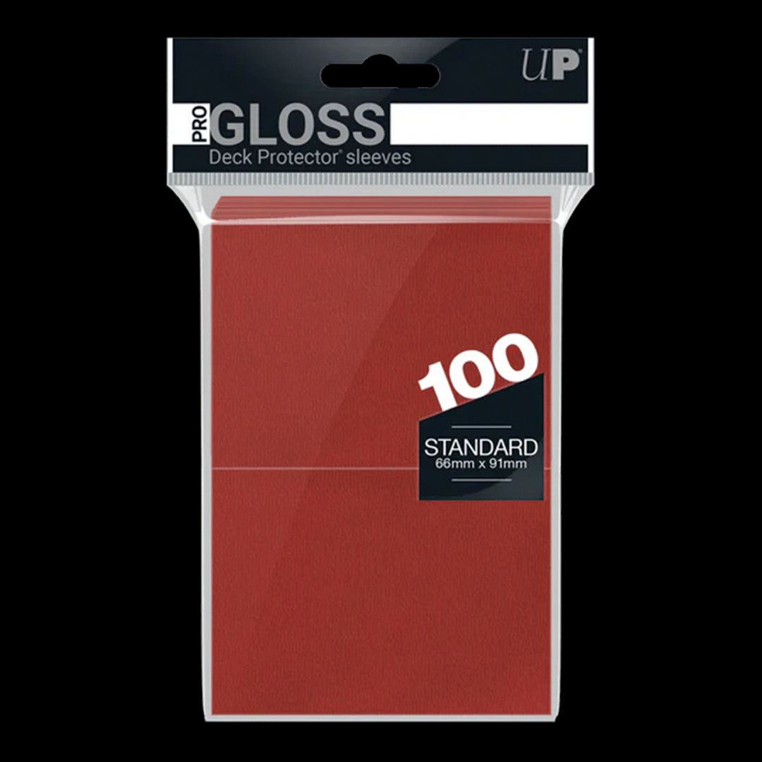 ULTRA PRO - 100 PRO-MATTE SLEEVES - RED