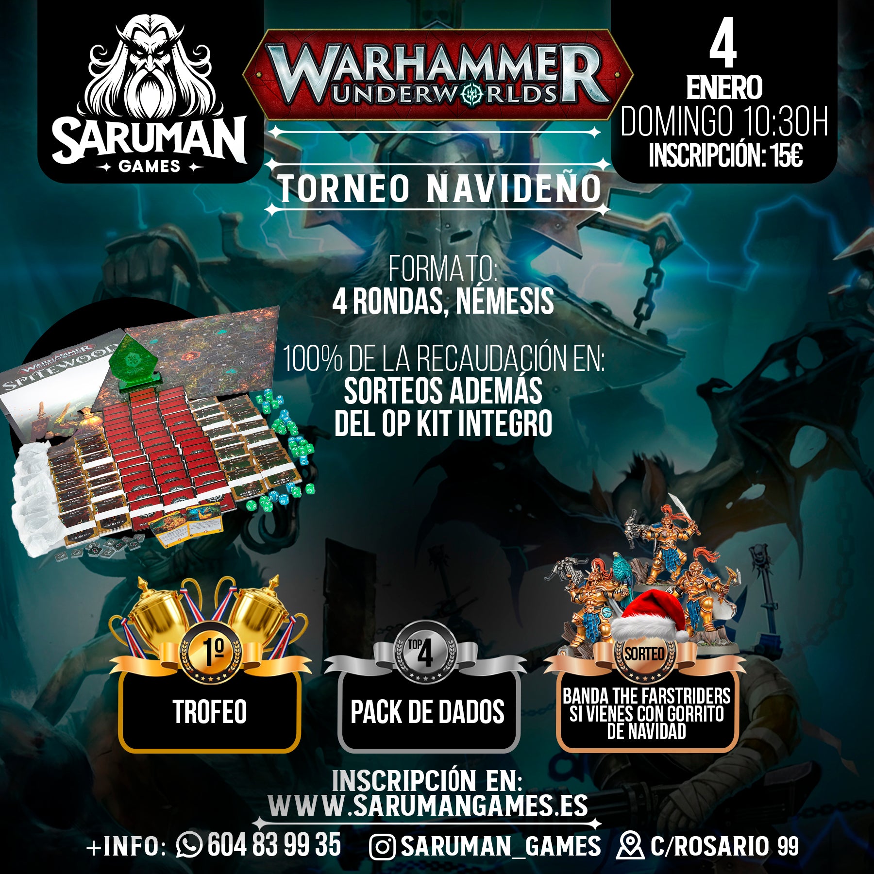 TORNEO NAVIDEÑO WARHAMMER UNDERWORLDS