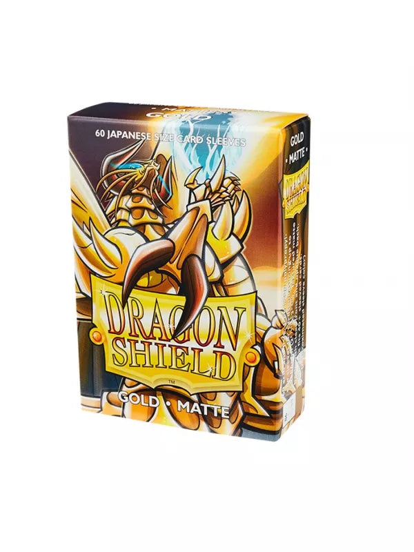 DRAGON SHIELD : SMALL - 60 SLEEVES MATTE - GOLD