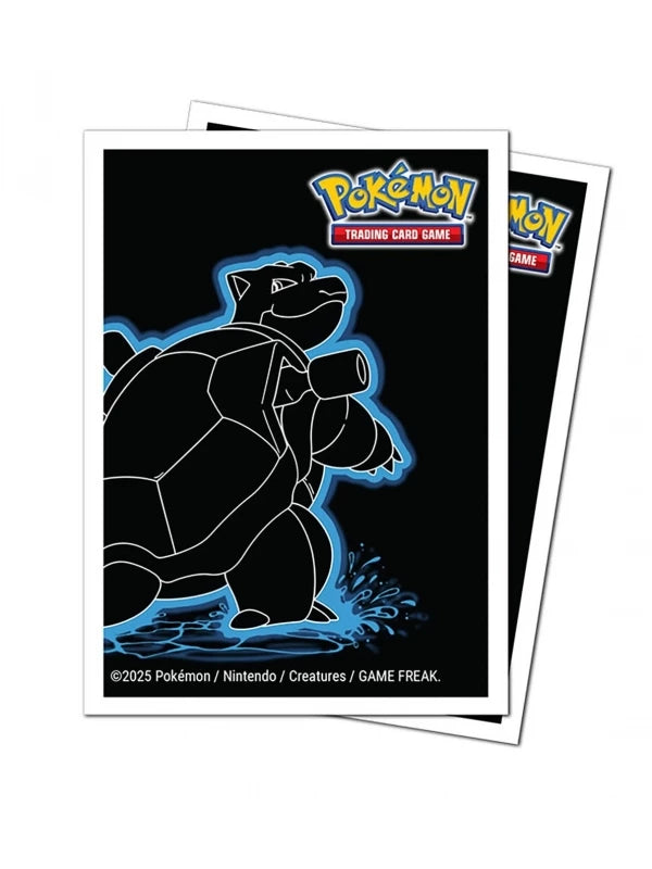 Fundas Standard 105ct APEX Deck Protector Sleeves Blastoise Neon Kanto Pokémon - Ultra Pro
