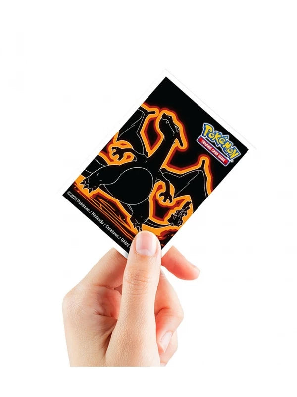 Fundas Standard 105ct APEX Deck Protector Sleeves Charizard Neon Kanto Pokémon - Ultra Pro