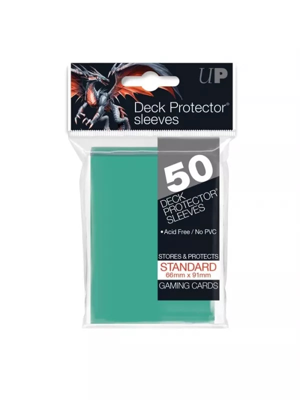 ULTRA PRO - 50 PRO-GLOSS SLEEVES - AQUA
