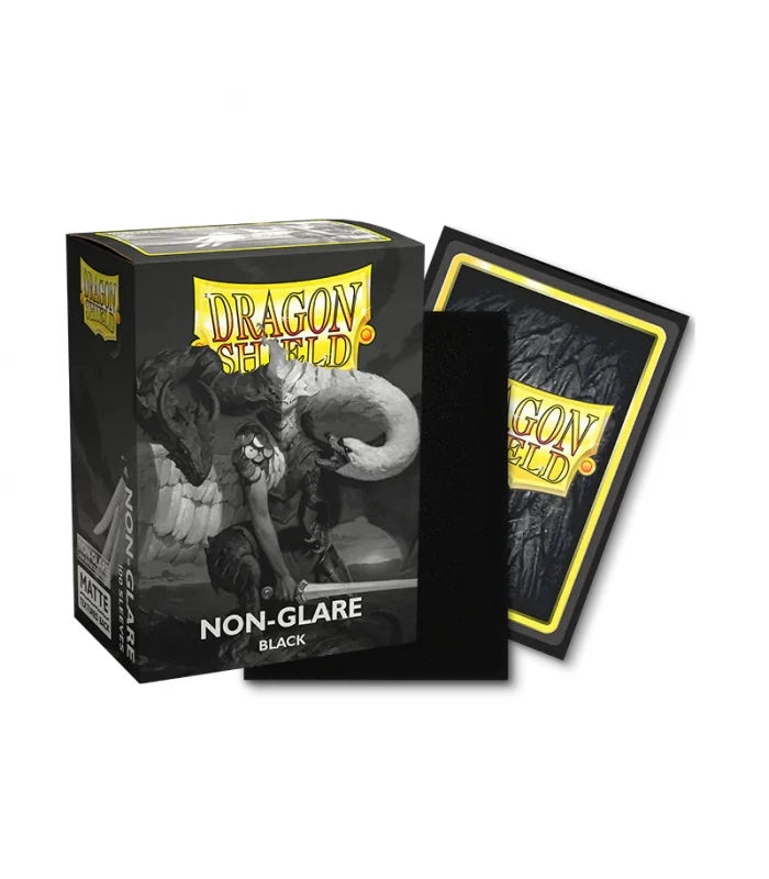 Fundas Standard Non Glare 63mm x 88mm Black - Dragon Shield