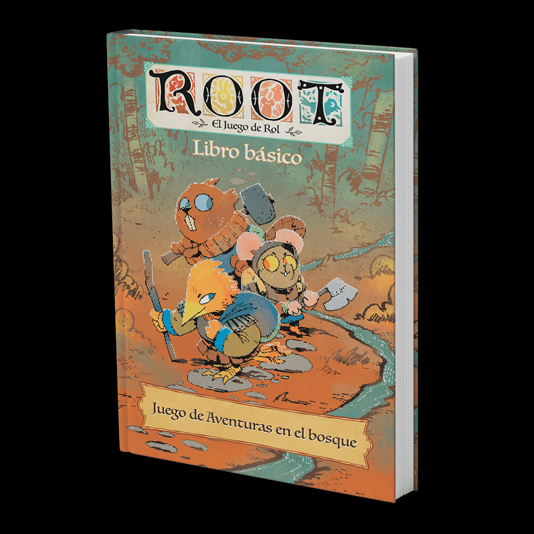 ROOT - PACK COMPLETO: MANUAL BÁSICO + VIAJEROS Y FORASTEROS + MAZO QUIPO + MAZO HABITANTES + SET DE DADOS + PANTALLA DEL DIRECTOR