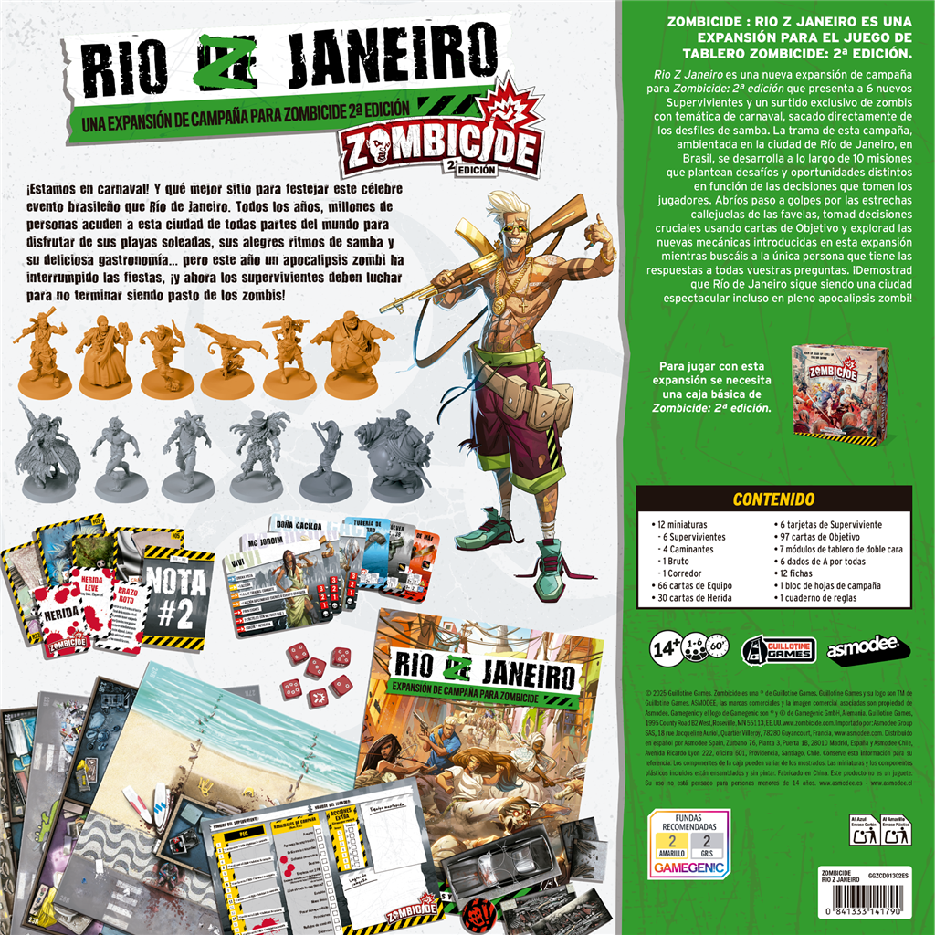 Zombicide 2E: Rio Z Janeiro