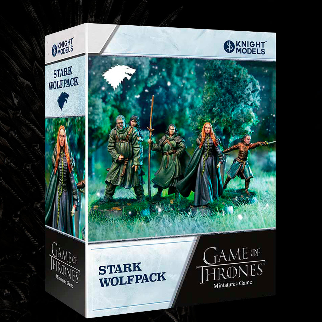 GAME OF THRONES MINIATURES: GAME EXPANSION: WOLF PACK - (INGLÉS)