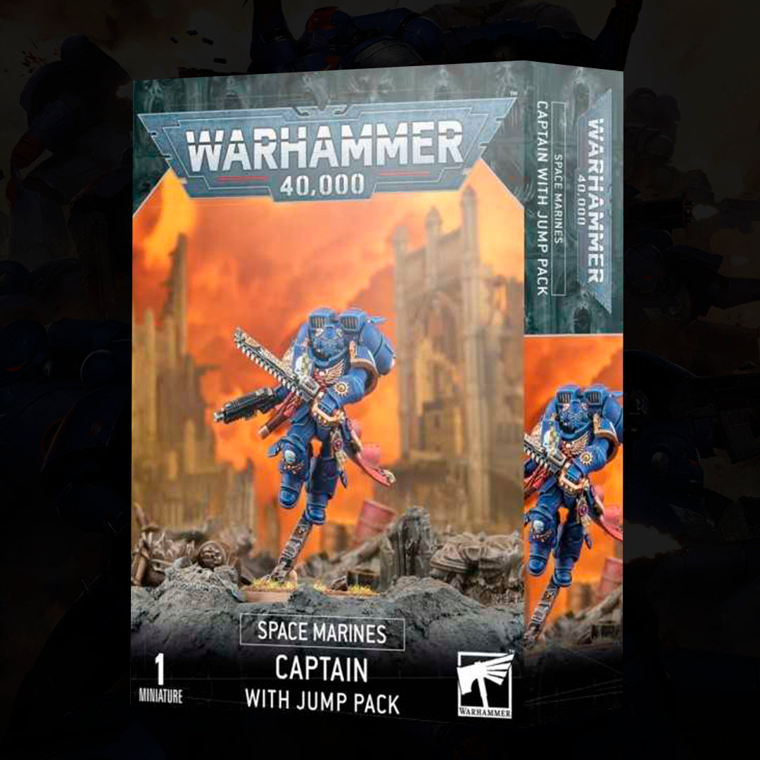 SPACE MARINES: CAPTAIN WITH JUMP PACK