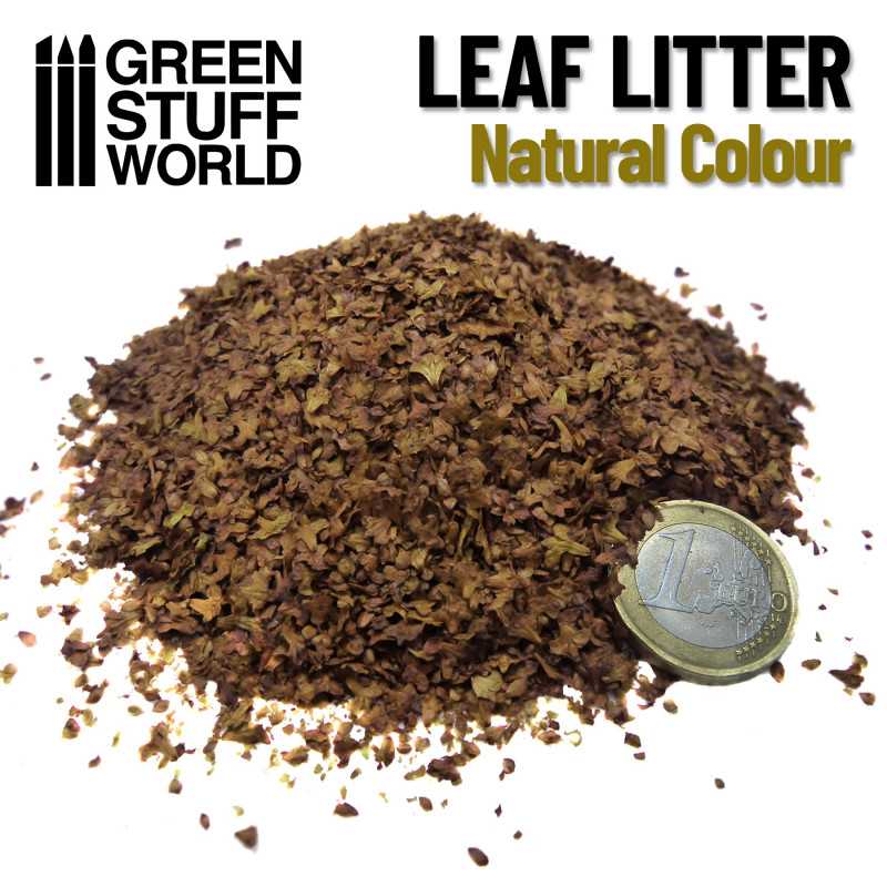 GSW: HOJAS NATURALES - GRANDES - COLOR NATURAL