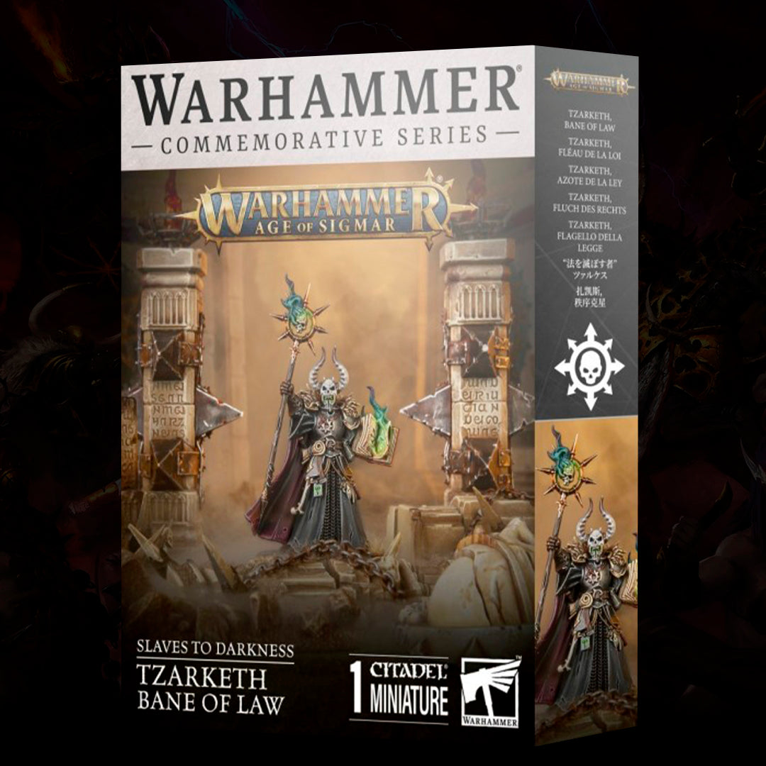 SLAVES TO DARKNES: TZARKETH BANE OF LAW - COMMEMORATIVE SERIES