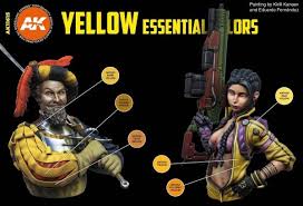 3GEN Acrylics SET: YELLOW ESSENTIAL COLORS