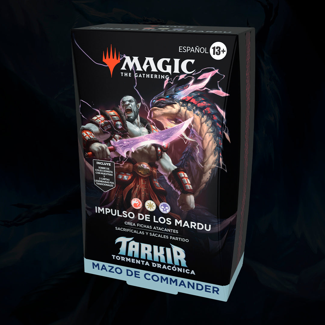 Tarkir Tormenta Dracónida - Mazo de Commander Impulso de los Mardu (INGLÉS)
