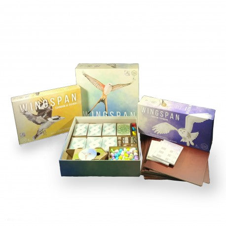 WINGSPAN: INSERTO DEL JUEGO BASE + EXPANSIÓN EUROPEA + EXPANSIÓN OCEANÍA