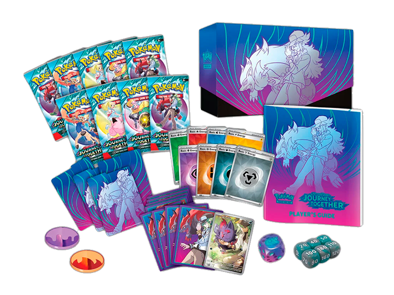 POKEMON TCG: CAJA DE ENTRENADOR ELITE JOURNEY TOGETHER - INGLÉS