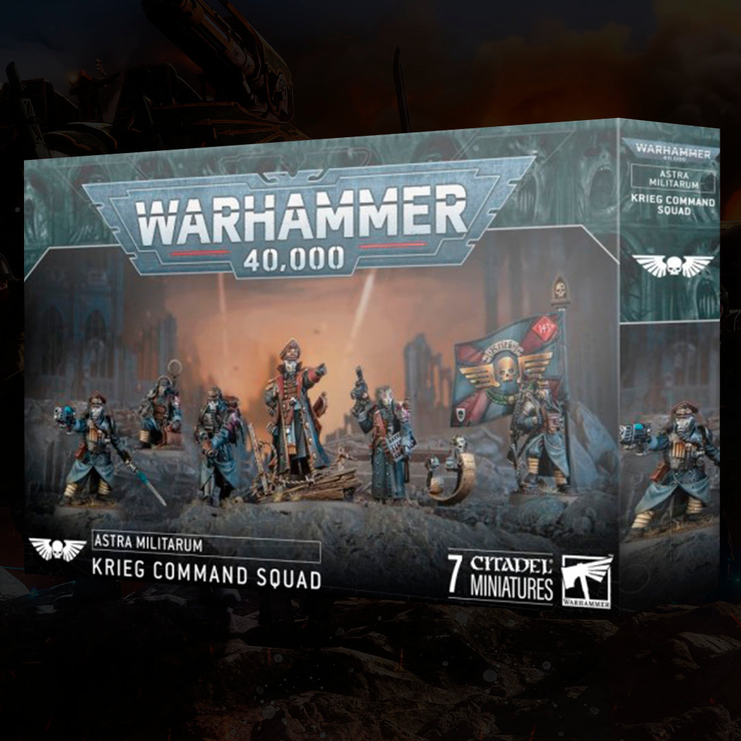 ASTRA MILITARUM: ESCUADRA DE MANDO DE KRIEG