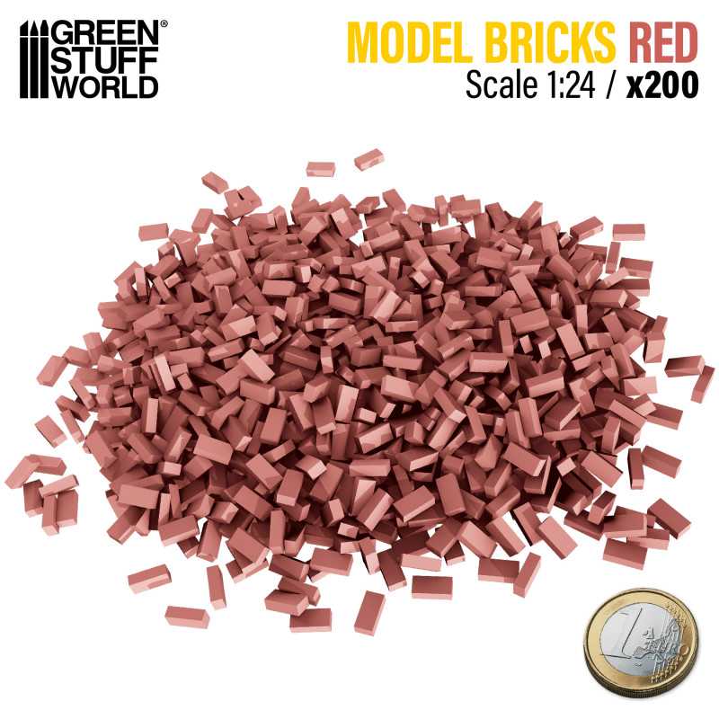 GSW: LADRILLOS ROJO x 200 - 1:24