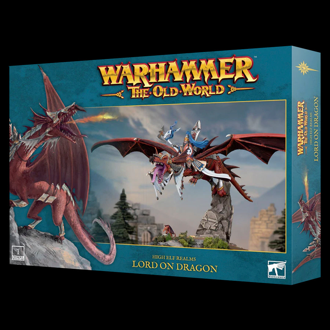OLD WORLD: HIGH ELF REALMS - LORD ON DRAGON