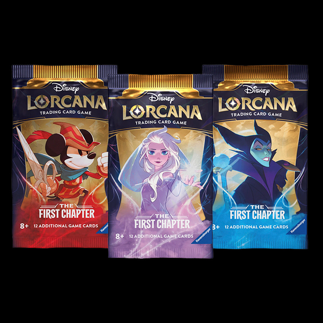 DISNEY LORCANA: FIRST CHAPTER - SOBRE/BOOSTER PACK - (JAPONÉS)