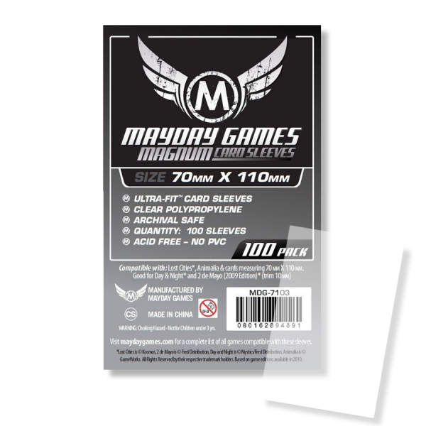 Fundas: Magnum Silver - (70x110mm)