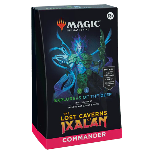 LOST CAVERNS OF IXALAN: BARAJA COMMANDER - EXPLORERS OF THE DEEP - (INGLÉS)