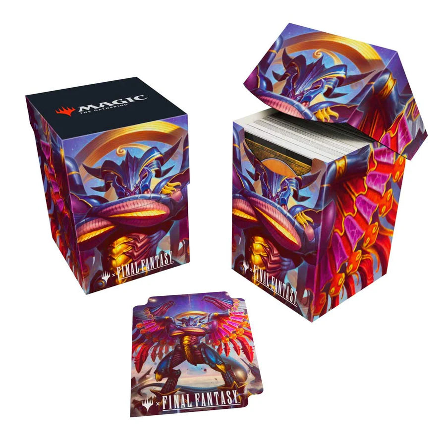 Caja de mazo Deck Box Commander Bahamut Final Fantasy Magic The Gathering - Ultra Pro