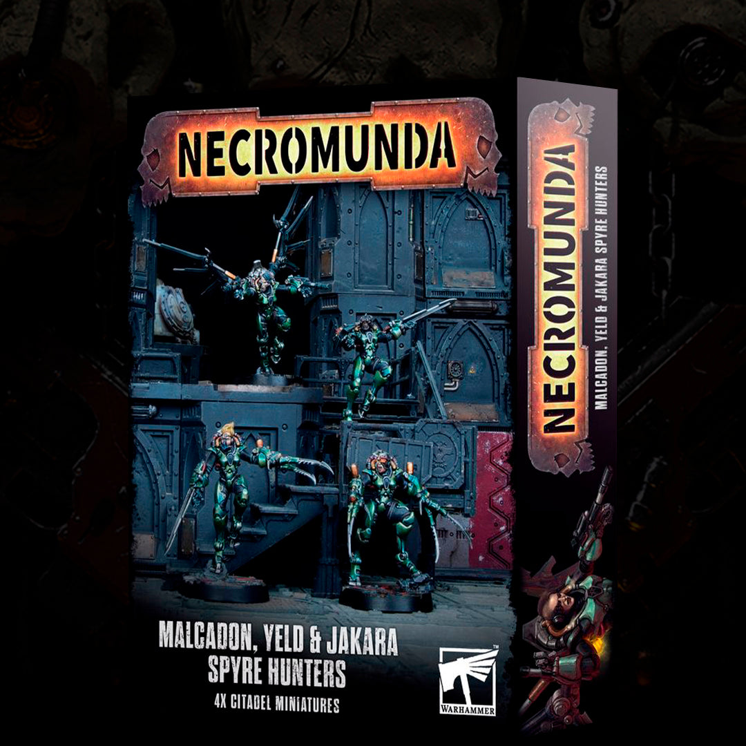 NECROMUNDA: MALCADON YELD & JAKARA SPYRE HUNTER