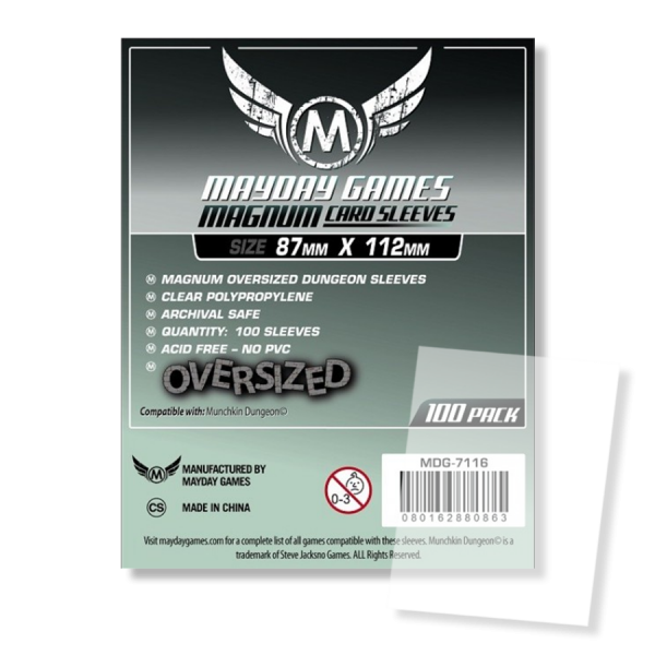 Fundas: Magnum Oversized Dungeon Standar - (87x112mm)