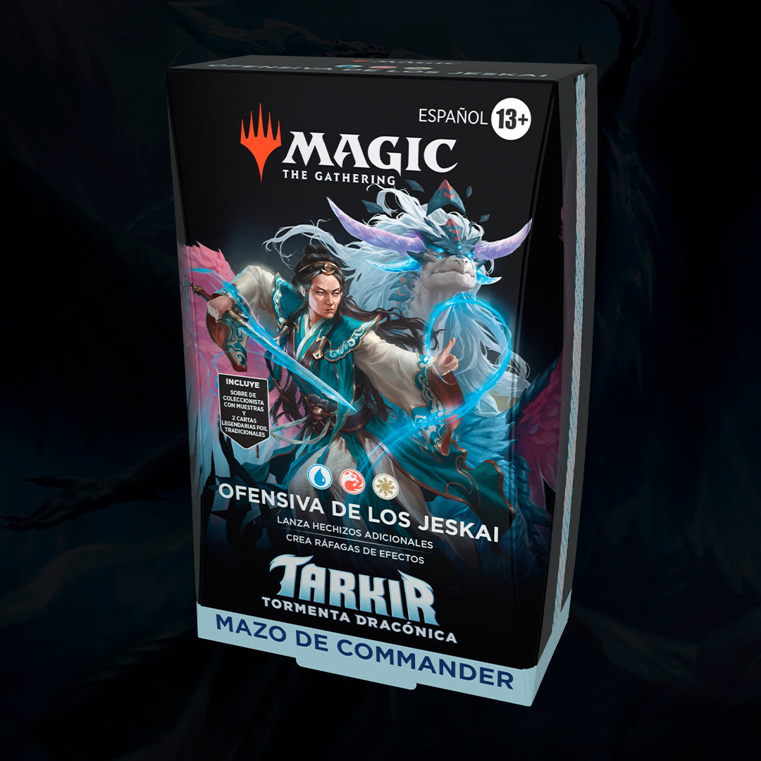Tarkir Tormenta Dracónida - Mazo de Commander Ofensiva de los Jeskai (INGLÉS)