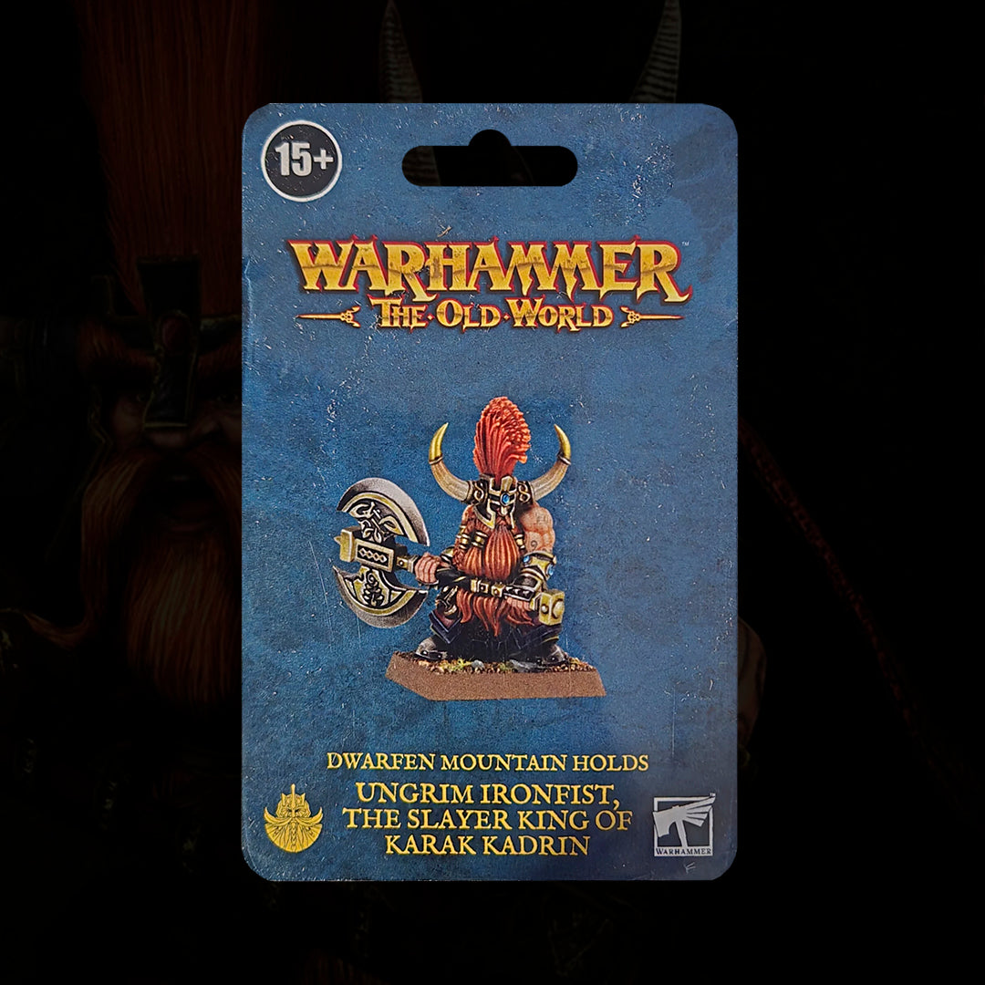 OLD WORLD: DWARFEN MOUNTAIN HOLDS - UNGRIM IRONFIST, THE SLAYER KING