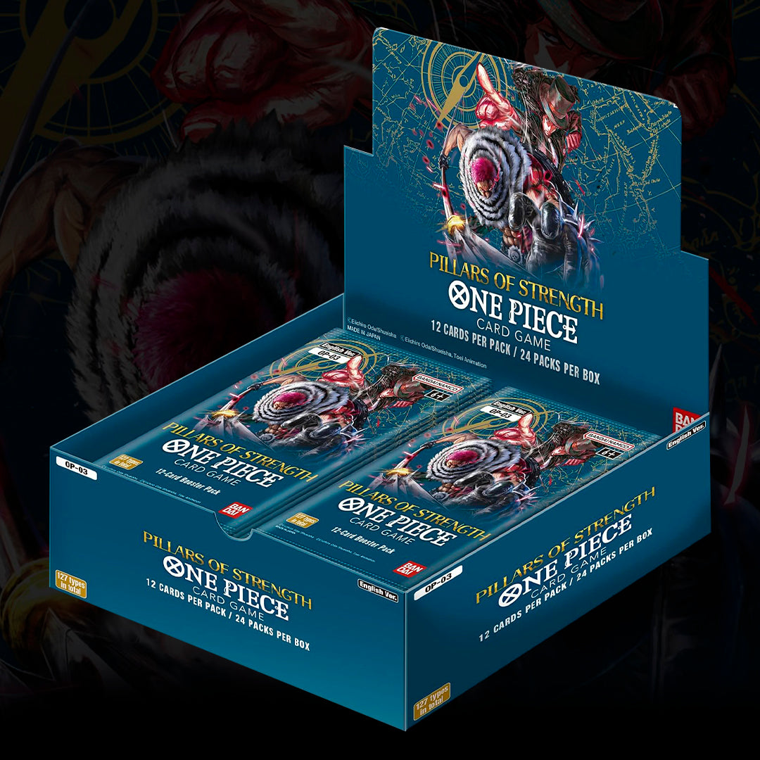 One Piece Tcg Caja Op03 PILLARS OF THE STRENGTH