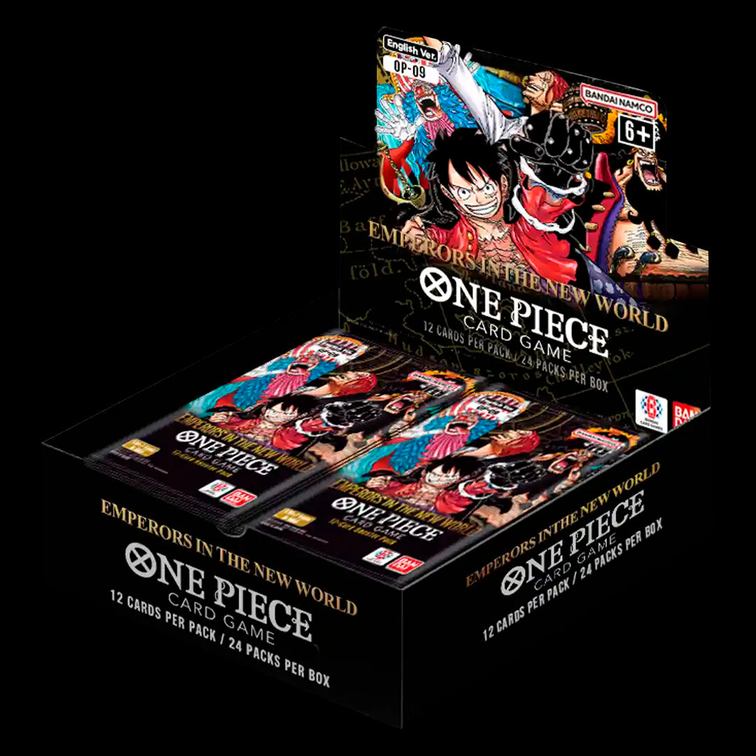 ONE PIECE TCG: OP09 THE FOUR EMPERORS - CAJA DE SOBRES