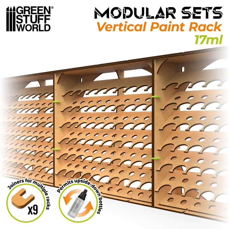GSW: MODULAR SET - VERTICAL PAINT RACK 17ml - (60un)