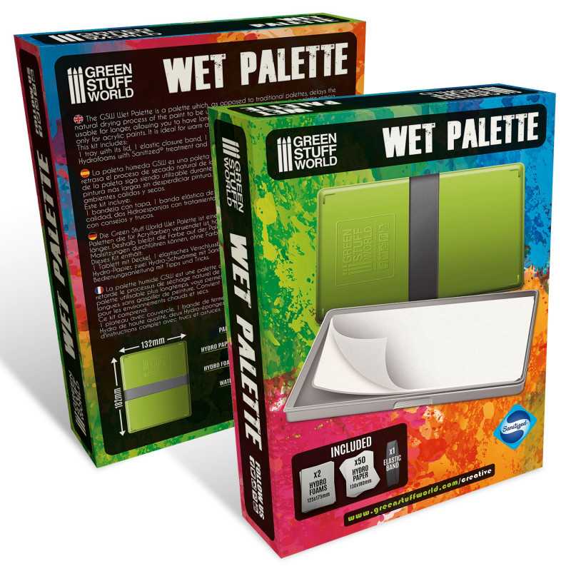 GSW: PALETA HÚMEDA / WET PALETTE - S