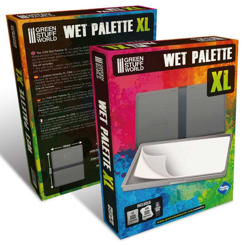 GSW: PALETA HÚMEDA / WET PALETTE - XL