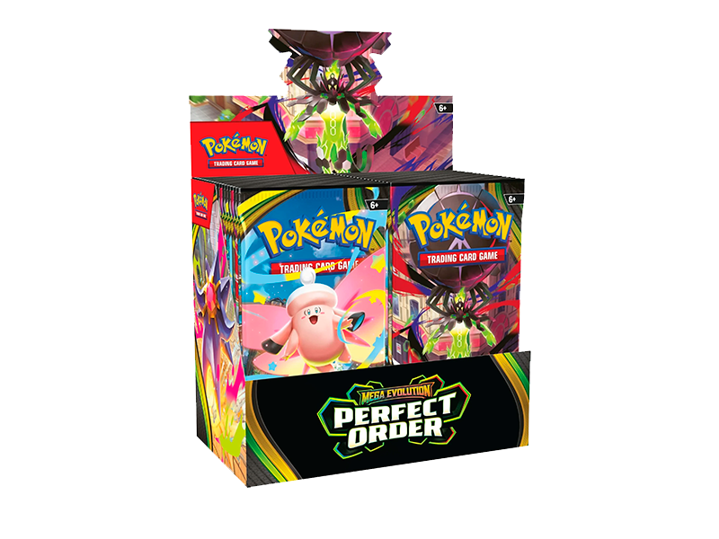 Pokemon TCG: Caja de sobres PERFECT ORDER - Inglés