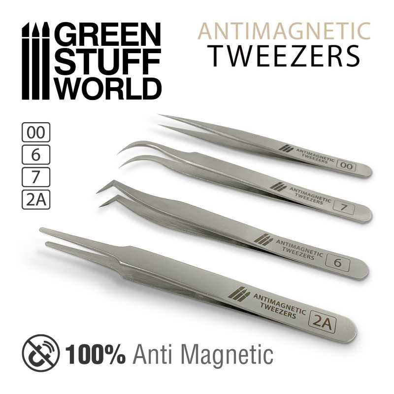 GSW: PINZAS ANTIMAGNETICAS - Set x4