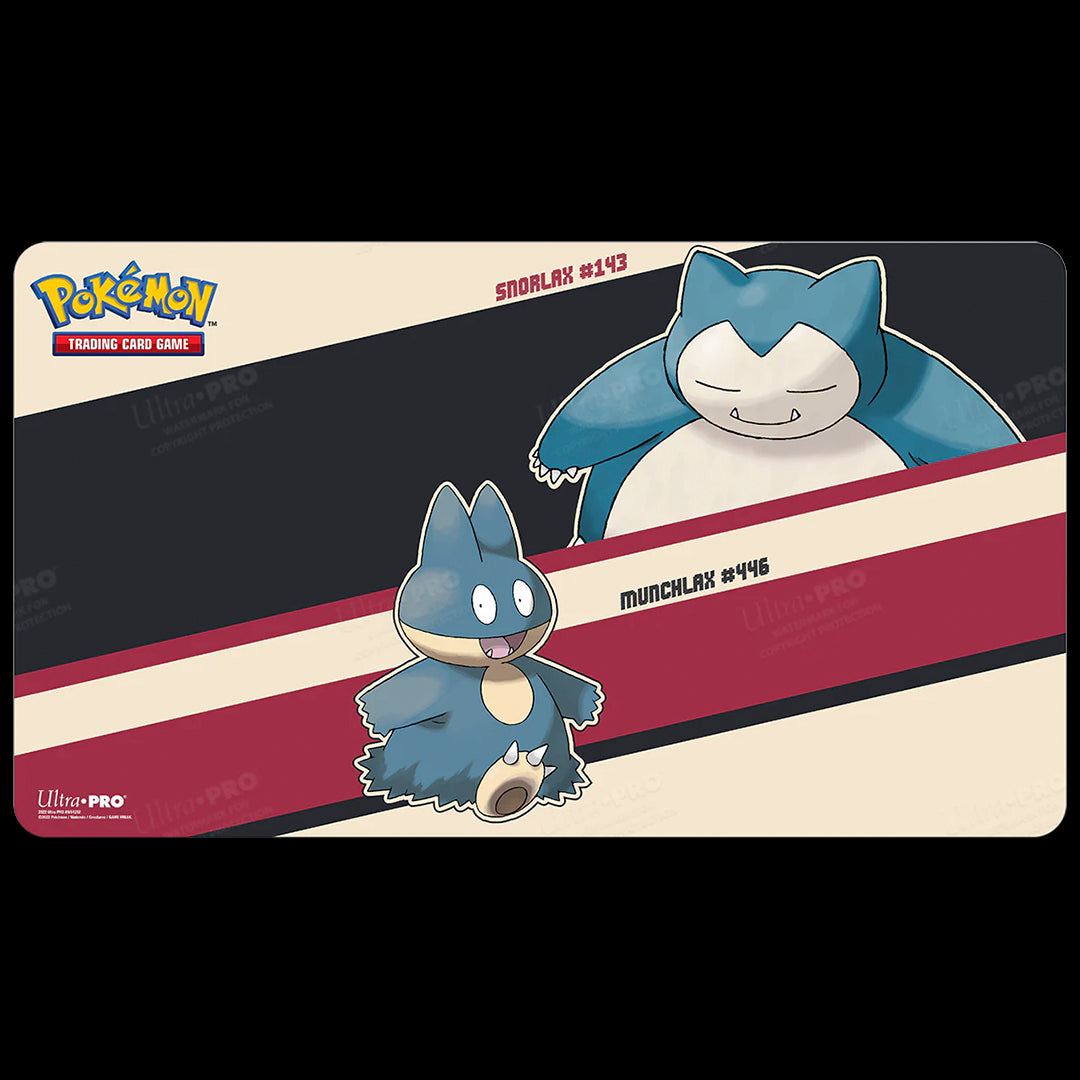 UP - PLAY MAT - POKEMON - SNORLAX & MUNCHLAX