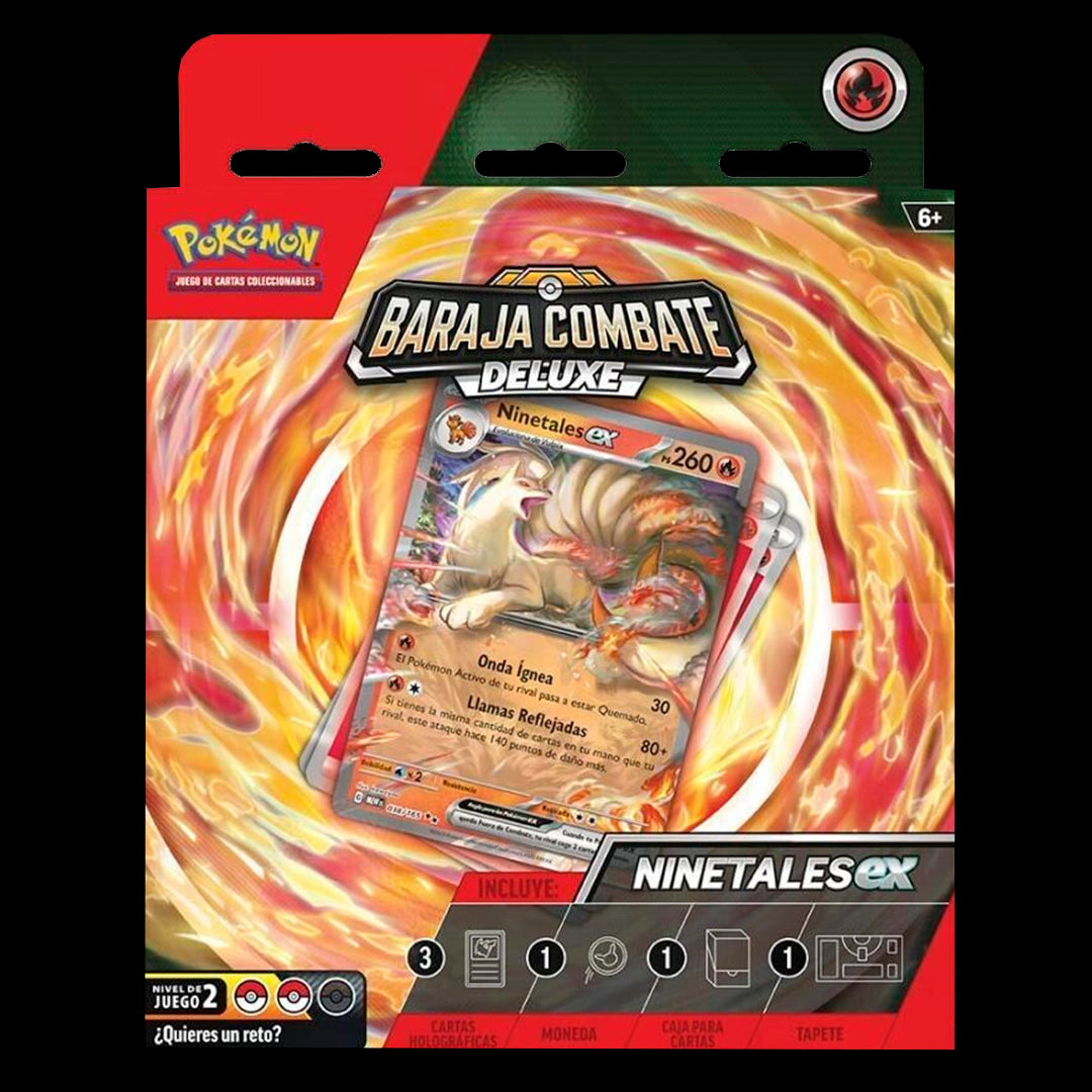 POKEMON: TCG DELUXE BATTLE DECK - NINETALES EX - ESPAÑOL