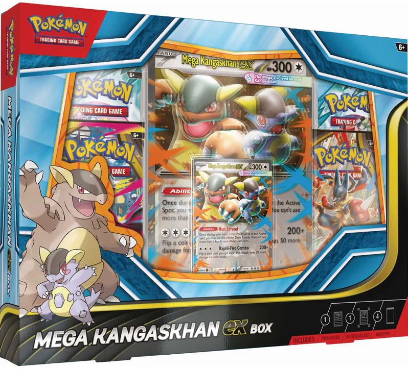 POKEMON TCG: MEGA-KANGASKHAN ExBOX - INGLES
