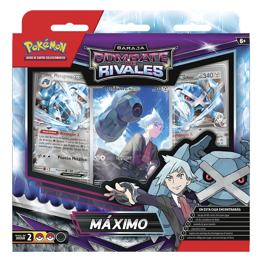 POKEMON TCG: BARAJA COMBATE - RIVALES MÁXIMO - ESPAÑOL