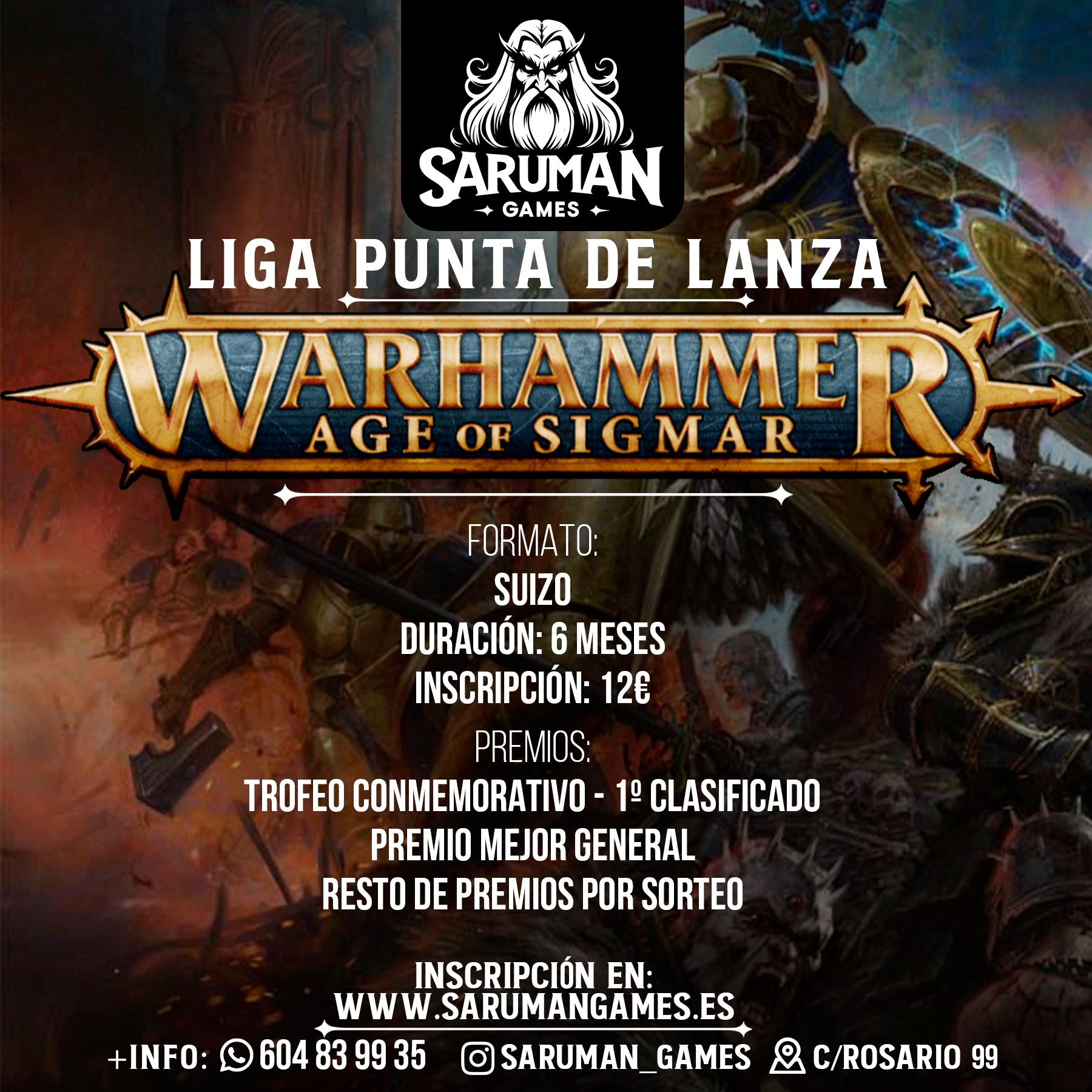 LIGA PUNTA DE LANZA – WARHAMMER: AGE OF SIGMAR
