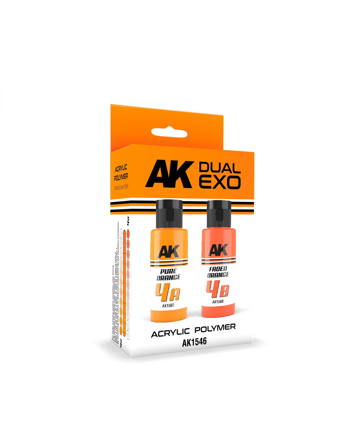 AK DUAL EXO: PURE ORANGE & FADED ORANGE