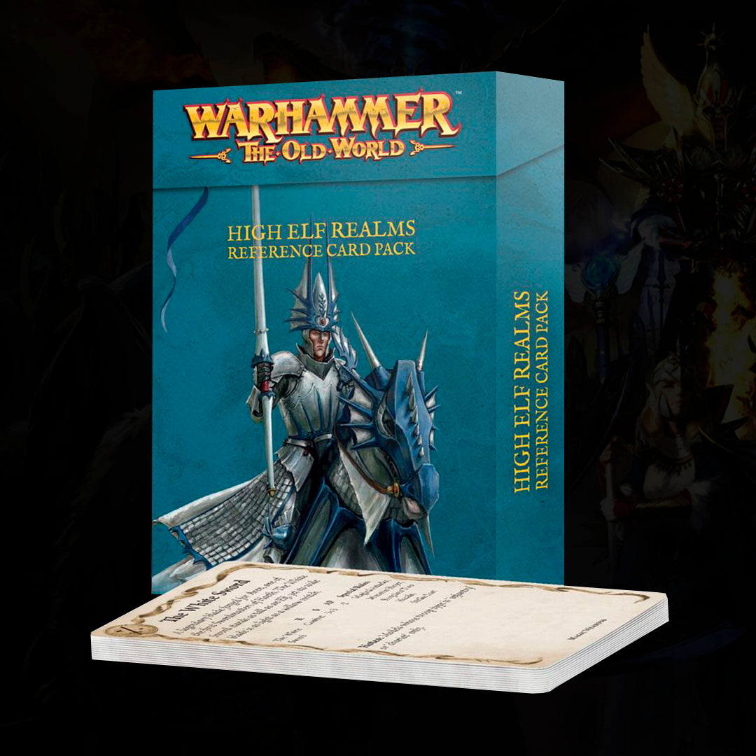 OLD WORLD: HIGH ELF REALMS - CARD PACK (INGLÉS)