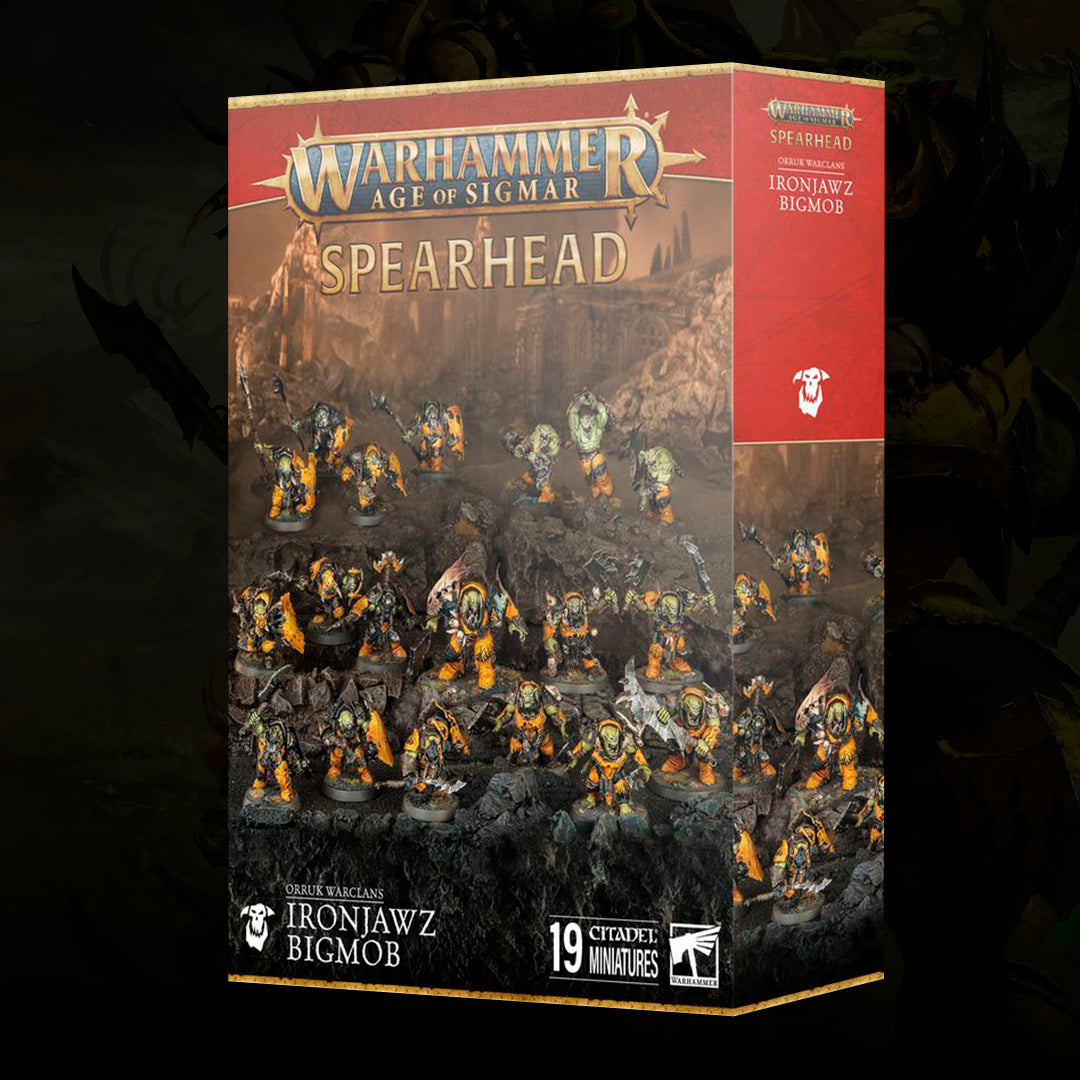 PUNTA DE LANZA: ORRUK WARCLANS - IRONJAWZ BIGMOB