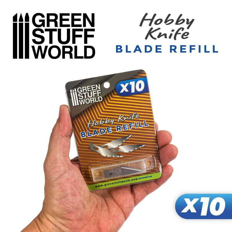 GSW: RECAMBIO CUTTER MODELISMO - SET HOJAS x10