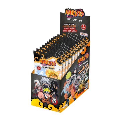 Naruto Mythos TCG: Shinobi Shiren – 1ª Edición (Inglés) - Caja de 24 sobres